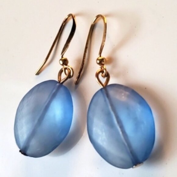 ✨Sky-blue Drop Earrings 🌴 - Picture 4 of 5
